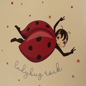 Детский чемодан Konges Slojd "Ladybag", божья коровка